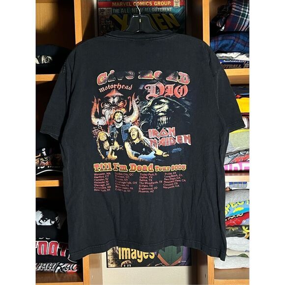 Vintage Iron Maiden Give Me Ed Til I’m Dead 2003 Tour Tee - Picture 2 of 6